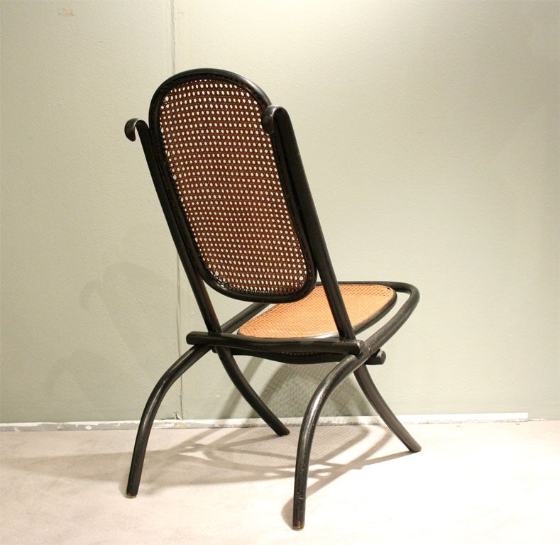 Thonet Bentwood Folding Chair, Circa 1900 In Good Condition In Lake Forest, IL
